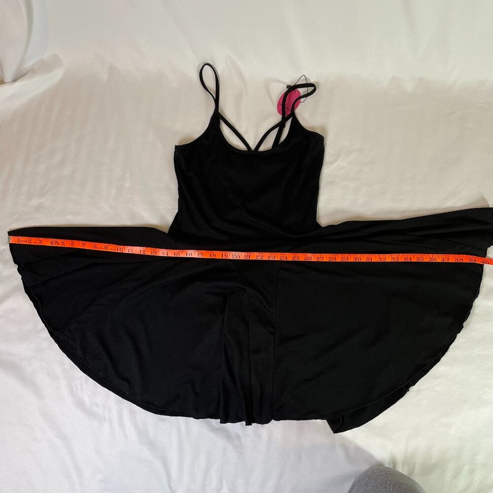 NWT Adome Mini Sexy Strappy Dress Black Sleeveless Spaghetti Straps Size S - Picture 7 of 9